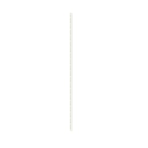 Représente un mur BOAXEL debout. Il est blanc, en acier, rectangulaire et conçu pour le rangement mural.