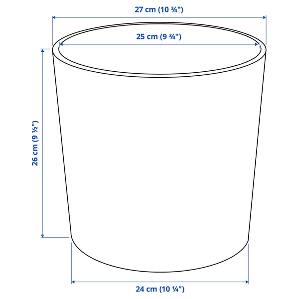 Illustration avec les mesures du produit : BOYSENBÄR.