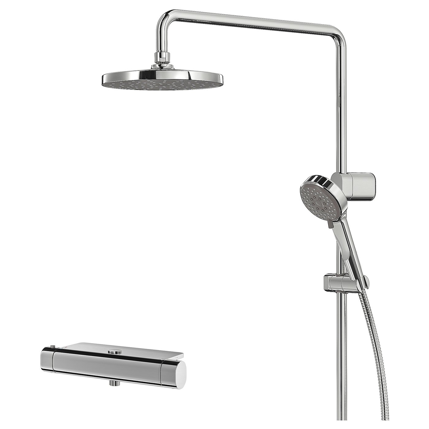 BROGRUND Ensemble douche mitigeur thermo, chromé IKEA Belgique