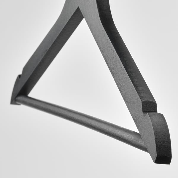 BUMERANG Cintre, noir/carton