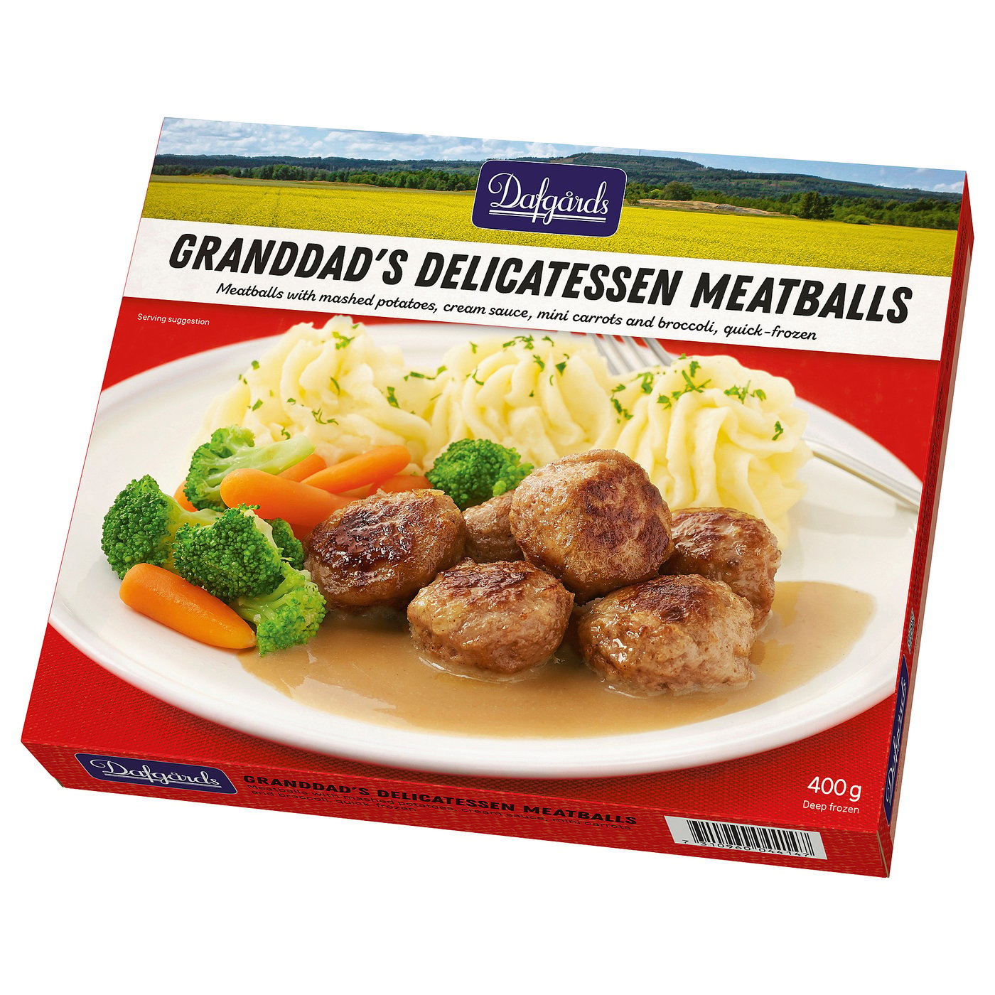 DAFGÅRDS KÖTTBULLAR boulettes+purée pomm terre surgelé, 400 g - IKEA ...