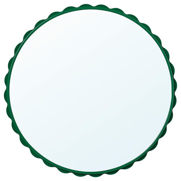 DAGGKAPRIFOL Miroir, vert foncé, 60 cm