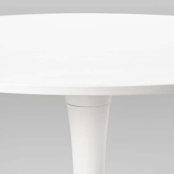 DOCKSTA Table, blanc/blanc, 103 cm