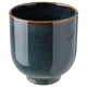 DRÖMSK Cache-pot, intérieur/extérieur bleu foncé, 9 cm