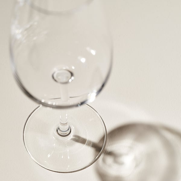 DYRGRIP Verre à vin blanc, verre transparent, 42 cl