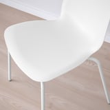 EKEDALEN / LIDÅS Table et 6 chaises, blanc/blanc blanc, 180/240 cm