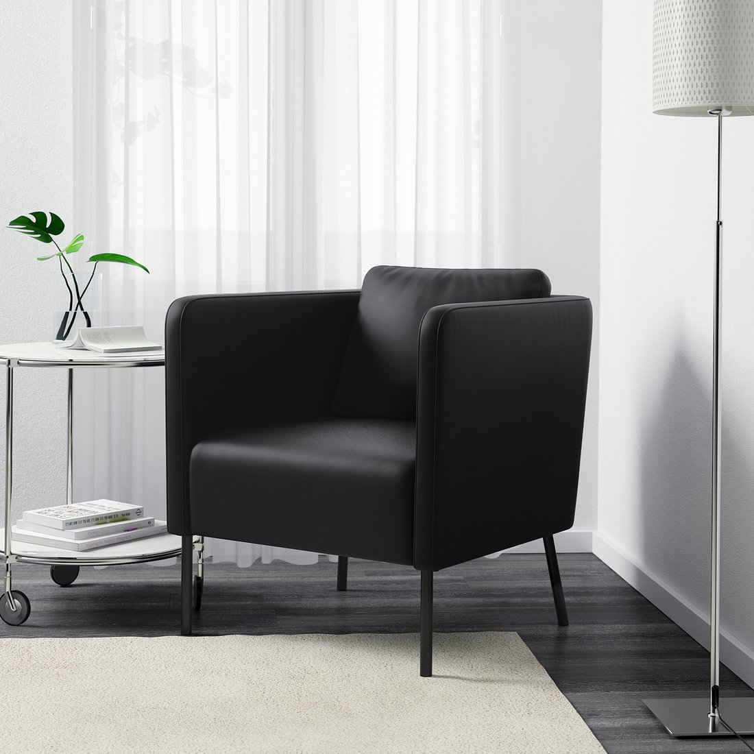 Fauteuils en simili cuir IKEA