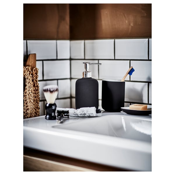 EKOLN Porte-savon, gris foncé