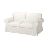 EKTORP Housse canapé 2 pl, Blekinge blanc