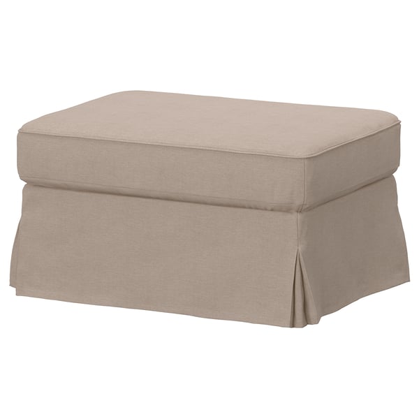 EKTORP Housse pour repose-pied, Tallmyra beige