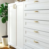 Poignée De Porte IKEA ENERYDA Or 89mm - Neuf Sous Emballage