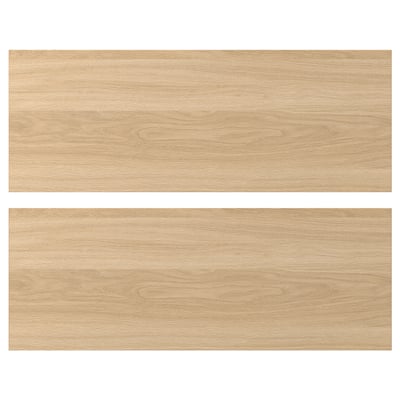 Panneau en bois ENHET, brun clair, rectangulaire, finition lisse.