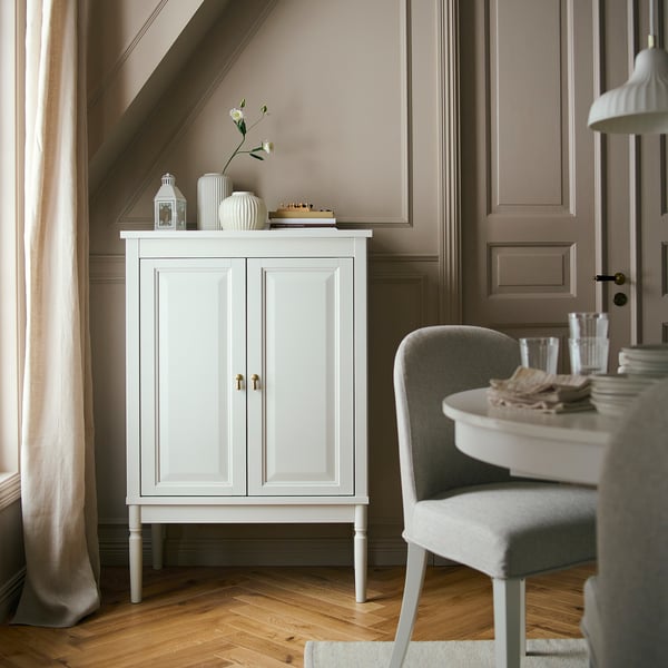 FÄRJKARL Rangement, blanc cassé, 77x45x116 cm