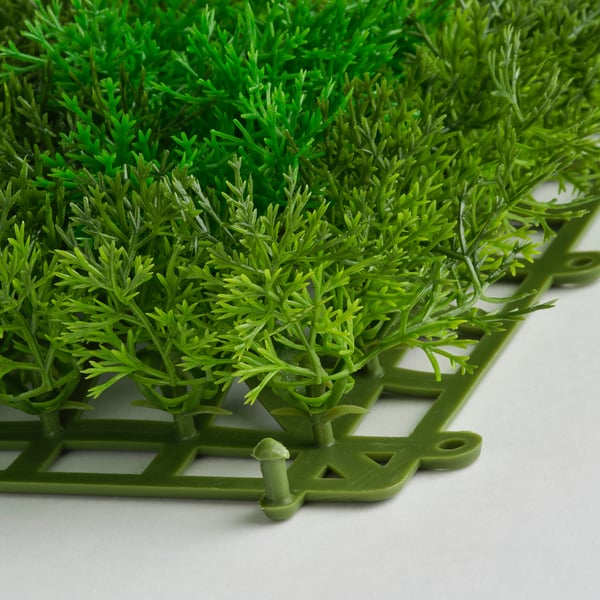 FEJKA Plante artificielle, fixation murale/intérieur/extérieur mousse, 25x25 cm