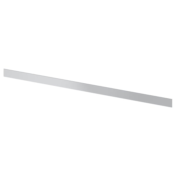 Dosseret de cuisine argenté, base en plastique