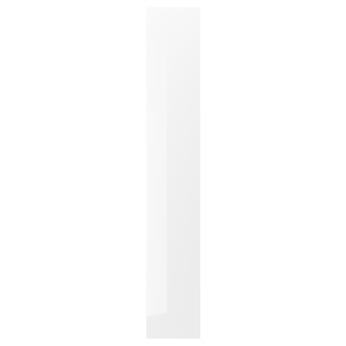 Armoire FÖRBÄTTRA, blanc brillant, feuille plastique, rectangulaire.