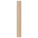 Porte en bois FORSAND pour armoire pax ; Rectangle vertical de couleur claire.