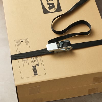 FRAKTA Sangle avec boucle, noir, 5 m