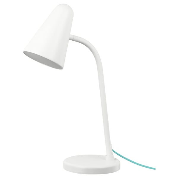 Fubbla Lampe De Bureau A Led Blanc Ikea