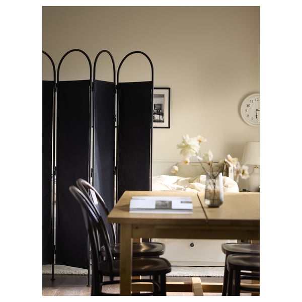 GRÅFJÄLLET Paravent, anthracite, 150x175 cm