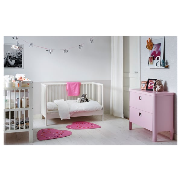 Gulliver Lit Bebe Blanc 60x1 Cm Ikea