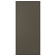 HAVSTORP : panneau de couverture de cuisine brun foncé, lisse, rectangulaire.