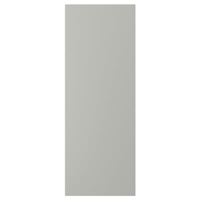 HAVSTORP : panneau d’armoire de cuisine rectangulaire gris clair. Surface lisse, lignes épurées.