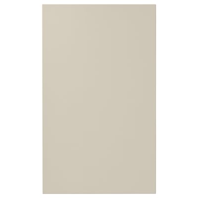 Porte d’armoire de cuisine lisse beige HAVSTORP, rectangulaire, panneau de fibres peint à l’acrylique.