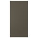 Une porte d’armoire HAVSTORP brun foncé, de forme rectangulaire, avec une finition lisse.