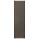 Porte HAVSTORP, brun foncé/beige, rectangulaire, surface acrylique lisse.