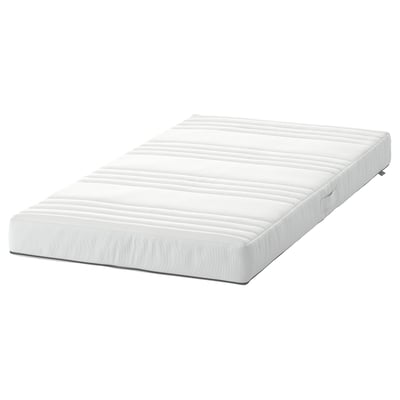 JÄTTETRÖTT Matelas ressorts ensachés lit bébé, blanc, 60x120x11 cm
