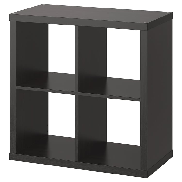 KALLAX Étagère, brun noir, 77x77 cm IKEA Belgique
