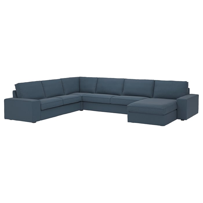 Canapé IKEA Soderhamn 3 Places Bleu - Moderne - 186cm