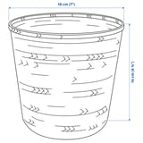Illustration avec les mesures du produit : KLYNNON.