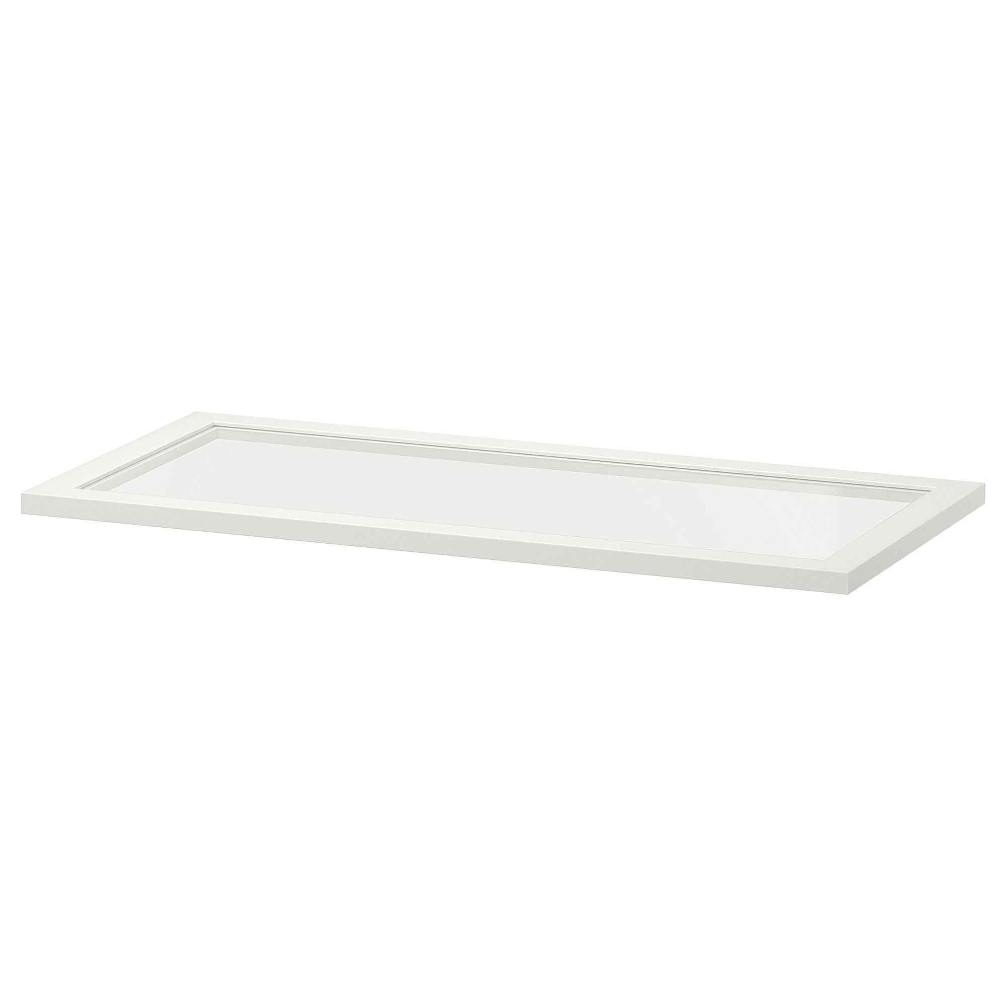 KOMPLEMENT Tablette en verre, blanc, 75x35 cm IKEA