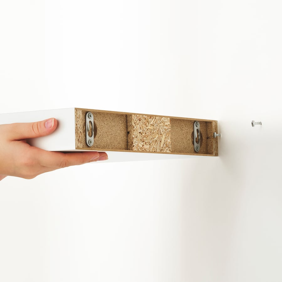 LACK Étagère murale, blanc, 30x26 cm - IKEA Belgique