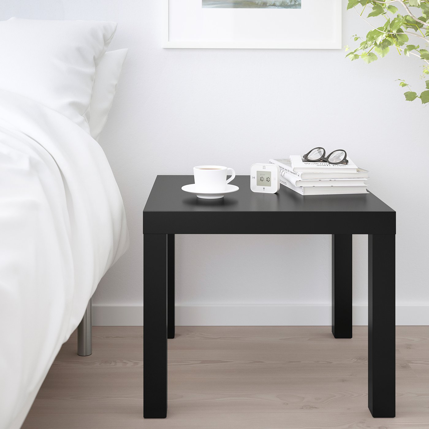 LACK Table d'appoint, noir, 55x55 cm IKEA
