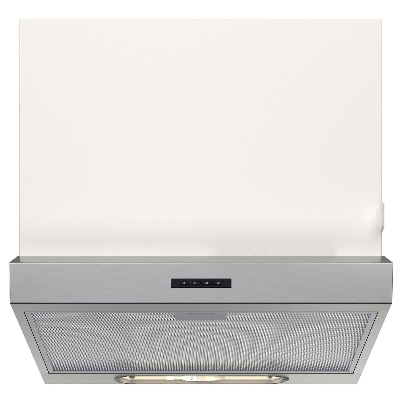 Hotte En Acier Inoxydable 60 Cm 385 M3/h 64 DB 110W - Hotte De Cuisine