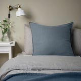 LAGERPOPPEL Housse de coussin, gris bleu, 65x65 cm