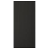 Porte de cuisine LERHYTTAN noire, en bois, rectangulaire, de style traditionnel