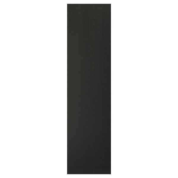 Panneau en bois noir