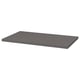 Option : Plateau de table rectangulaire gris LINNMON, surface plane.