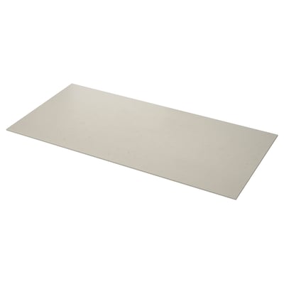 LOCKEBO Plan de travail sur mesure, beige clair imitation ciment/composite à base de fibre de verre, 1 m²x2.0 cm