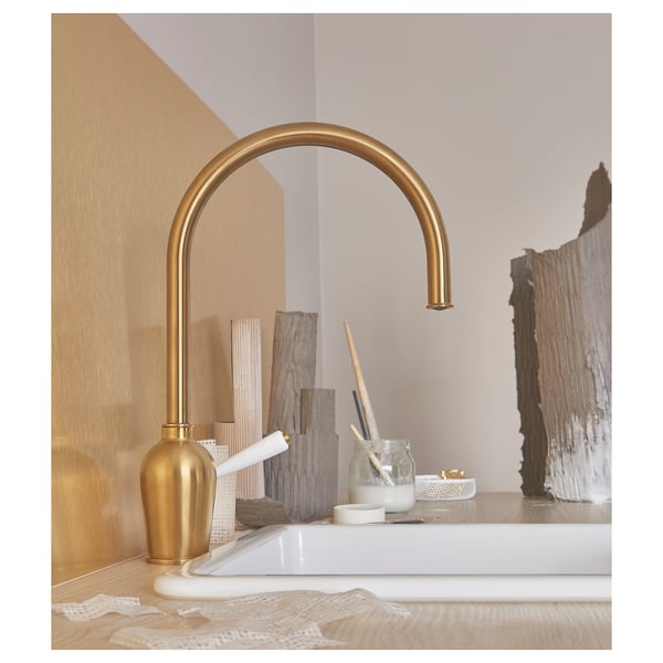 lysekil revetement mural double face couleur laiton couleur acier inox ikea
