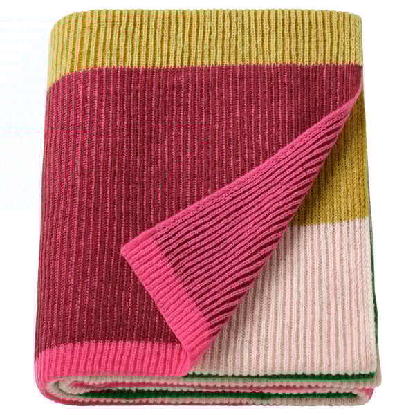 MARGOSATRÄD Plaid, multicolore, 130x170 cm