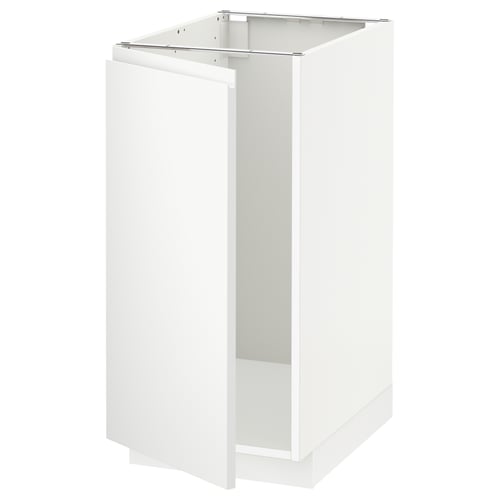 METOD : armoire de cuisine blanche, design moderne et minimaliste.