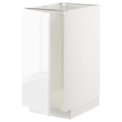 Armoire de cuisine METOD blanche, design moderne.