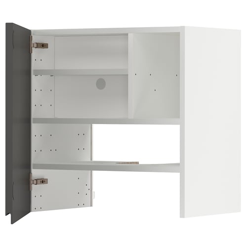 Armoire de cuisine METOD avec 2 étagères, 2 portes, murale.