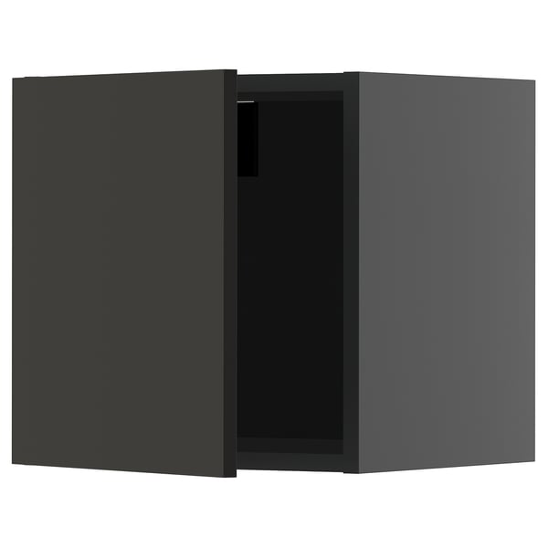 METOD armoire de cuisine moderne carrée noire