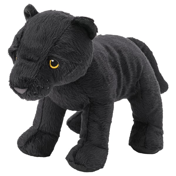 Mjukhet Peluche Bebe Panthere Noir 28 Cm Ikea